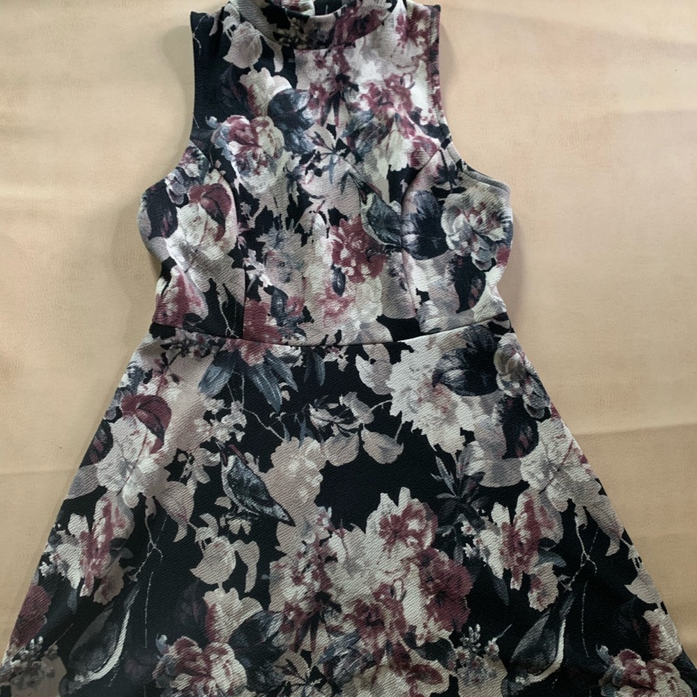 Floral mini dress